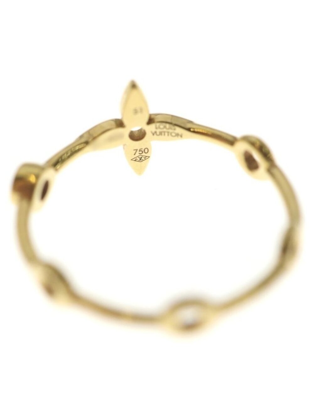 Louis Vuitton Monogram Ring Gold - Picture 7 of 7